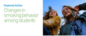 Figure from article: Changes in smoking behavior...