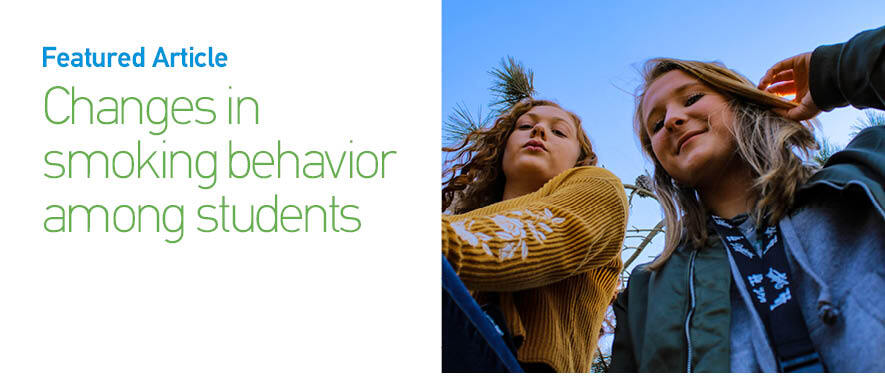 Figure from article: Changes in smoking behavior...