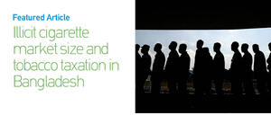 Figure from article: Illicit cigarette market...